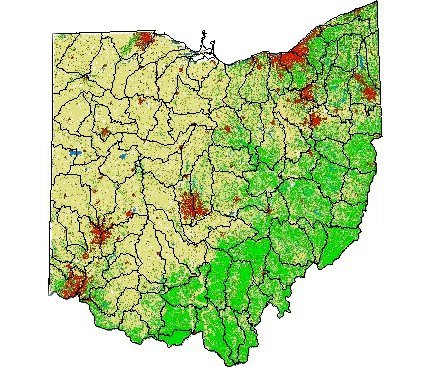 Ohio Watershed Map